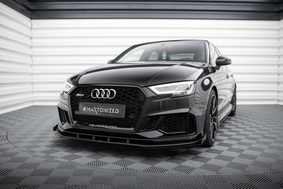 Front Flaps für Audi RS3 Limousine 8V Facelift   Maxton Design