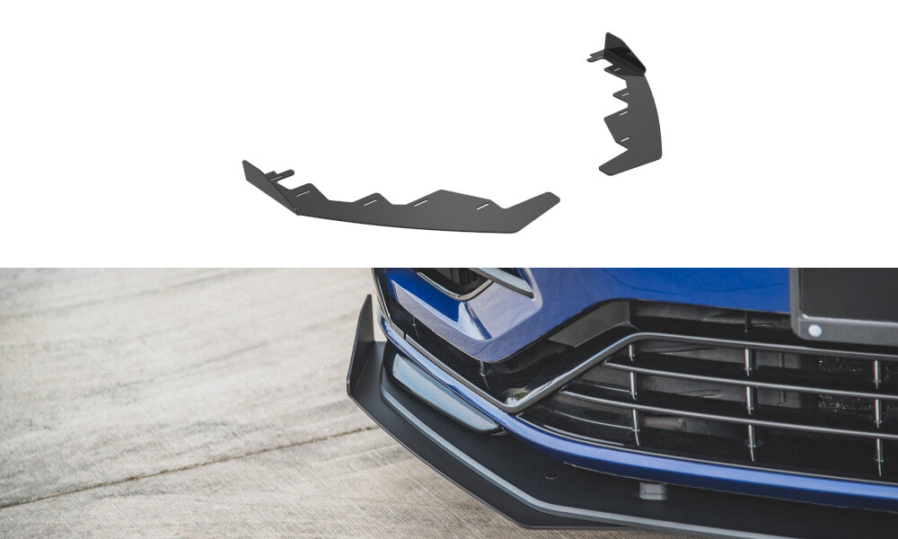 Front Flaps für VW Golf 7 R / R-Line Facelift   Maxton Design