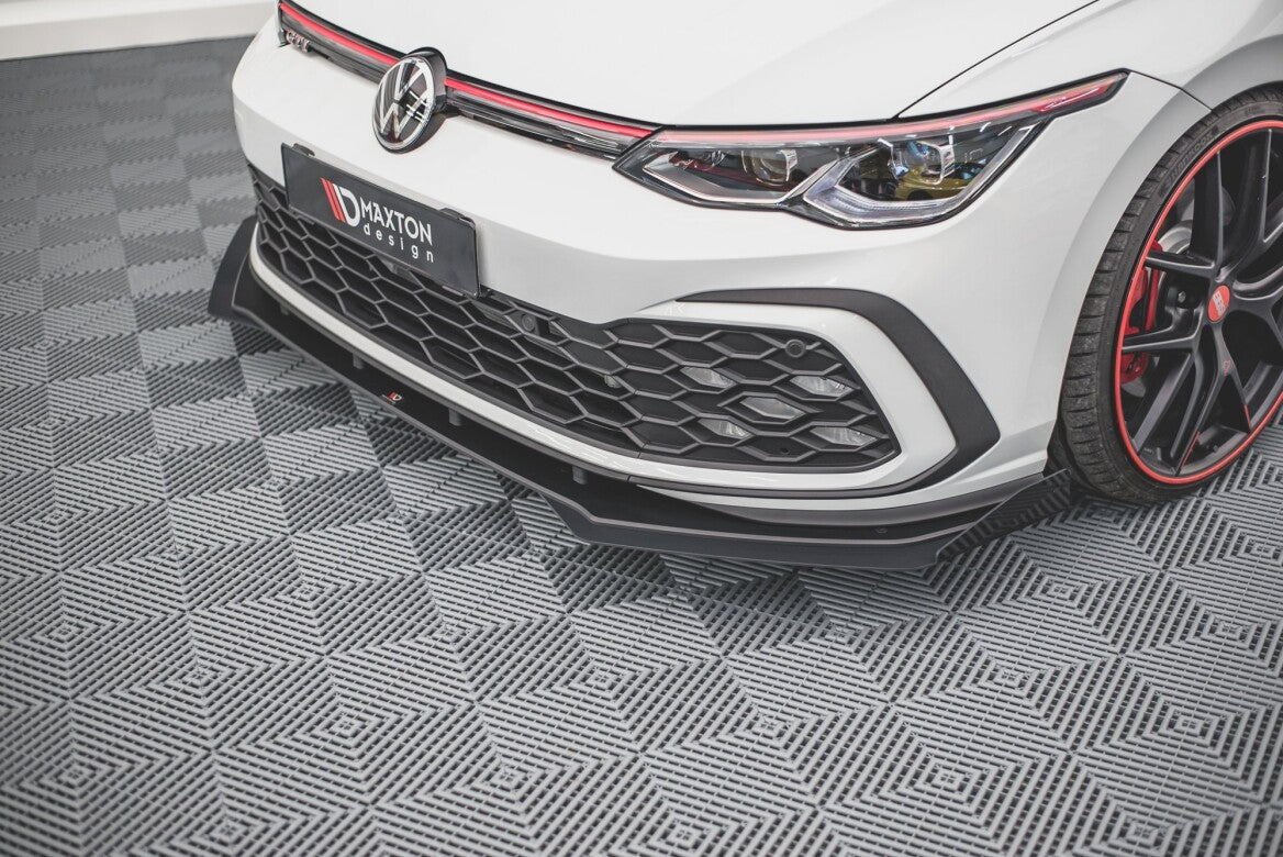 Front Stoßstangen Flaps für VW Golf 8 GTI   Maxton Design