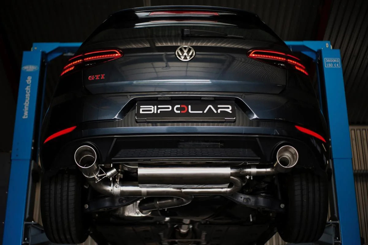 Grail Abgasanlage für VW Golf 7 GTI 3,5 Zoll   Grail