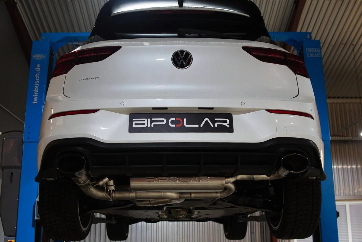 Grail Abgasanlage für VW Golf 8 GTI Clubsport 3.5-Zoll   Grail