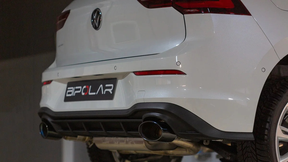 Grail Abgasanlage für VW Golf 8 GTI Clubsport 3.5-Zoll   Grail
