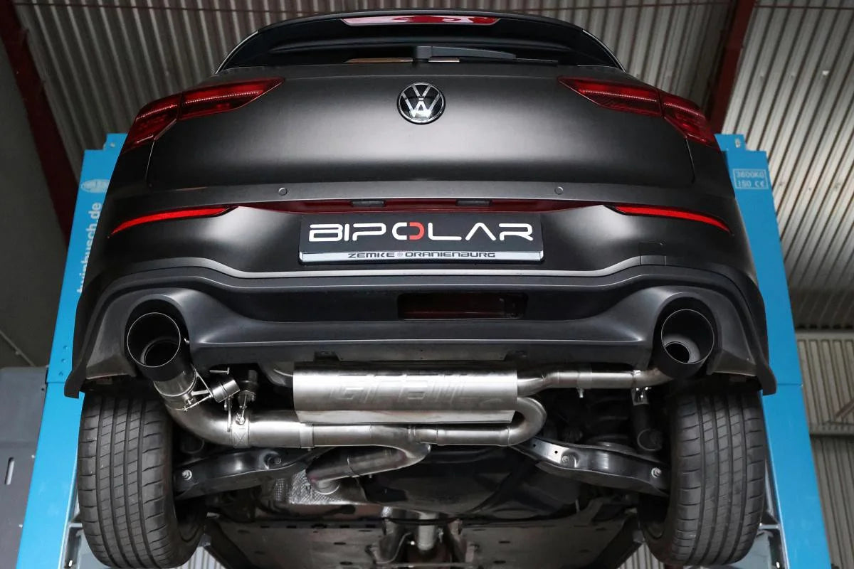 Grail Abgasanlage für VW Golf 8 GTI Perf. 3.5 Zoll   Grail