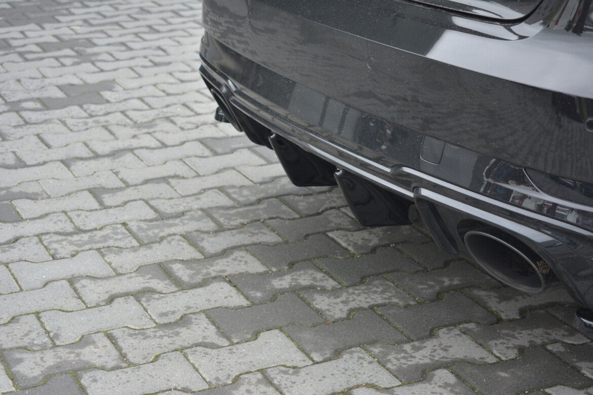 Heck Ansatz Diffusor für Audi RS3 8V FL Sportback   Maxton Design