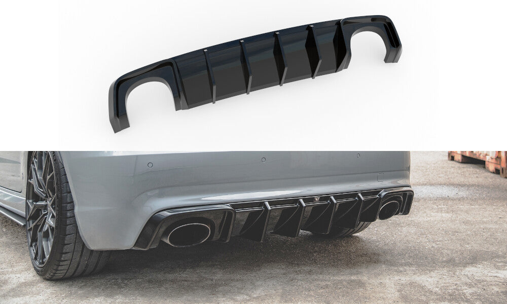 Heck Ansatz Diffusor für Audi RS3 8V Sportback   Maxton Design