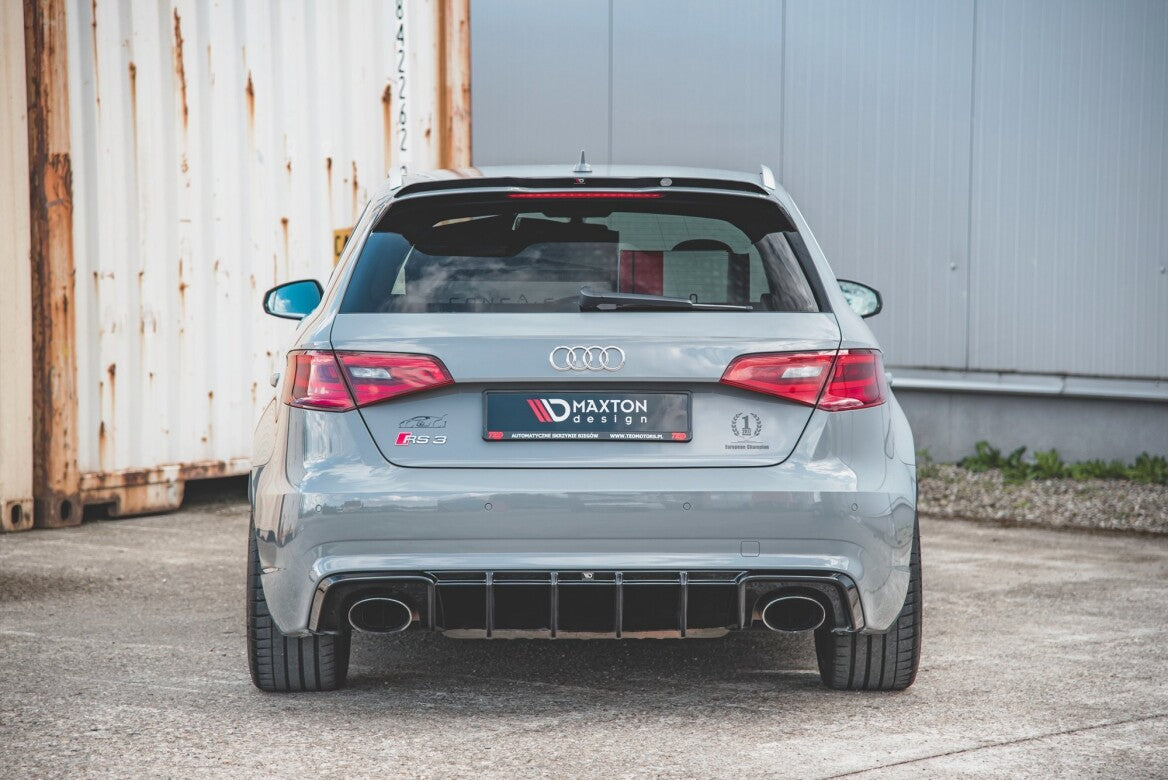 Heck Ansatz Diffusor für Audi RS3 8V Sportback   Maxton Design