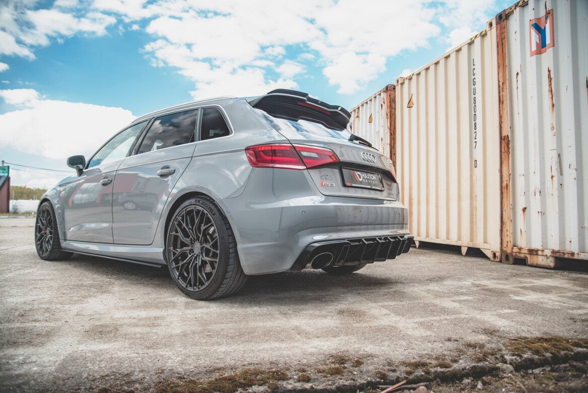 Heck Ansatz Diffusor für Audi RS3 8V Sportback   Maxton Design