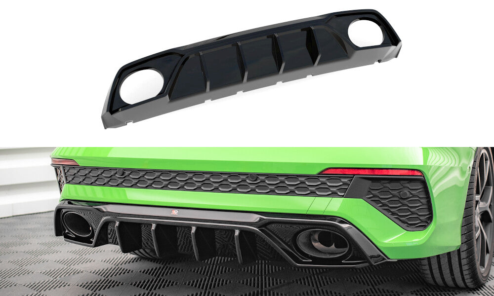 Heck Ansatz Diffusor für Audi RS3 8Y   Maxton Design