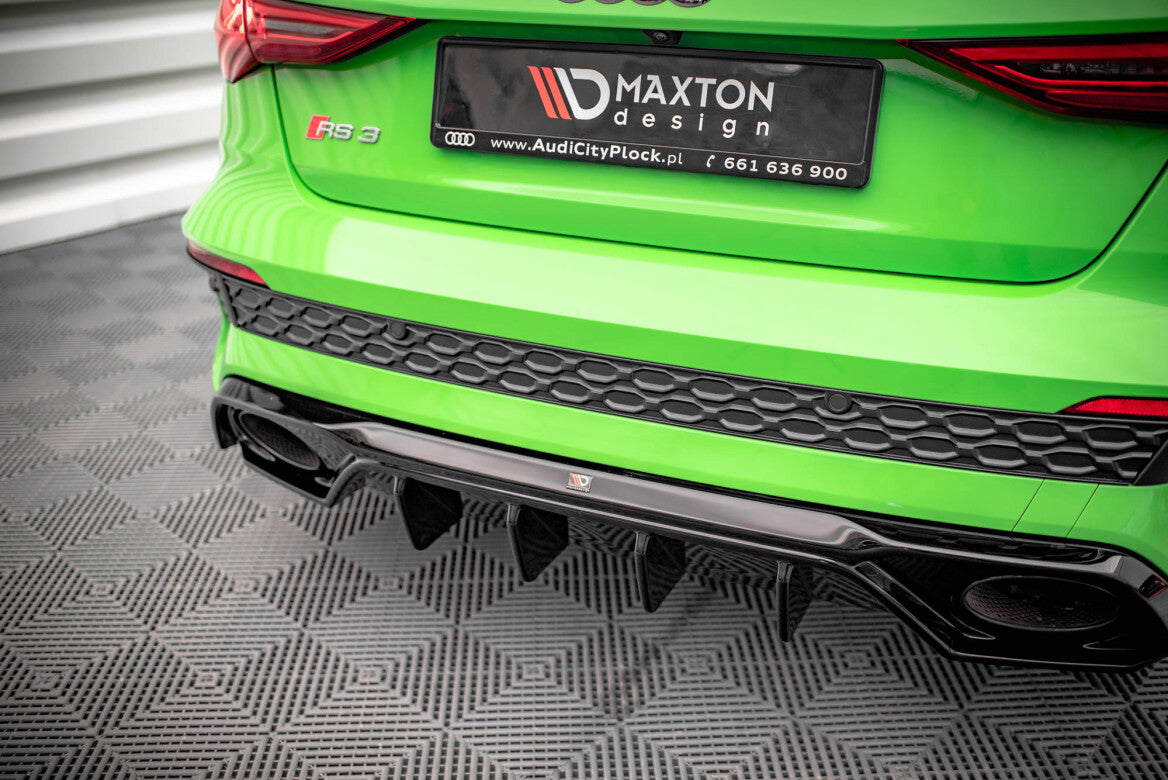Heck Ansatz Diffusor für Audi RS3 8Y   Maxton Design