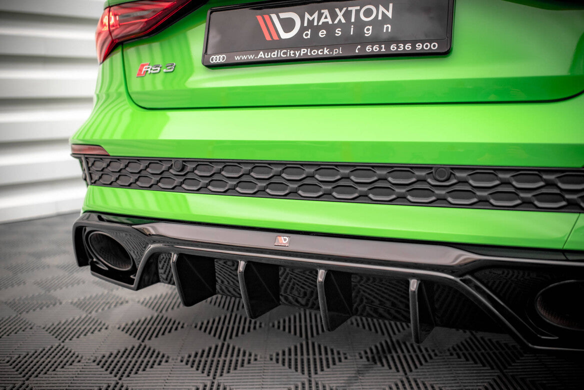 Heck Ansatz Diffusor für Audi RS3 8Y   Maxton Design