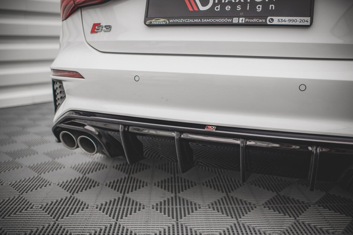 Heck Ansatz Diffusor für Audi S3 8Y   Maxton Design