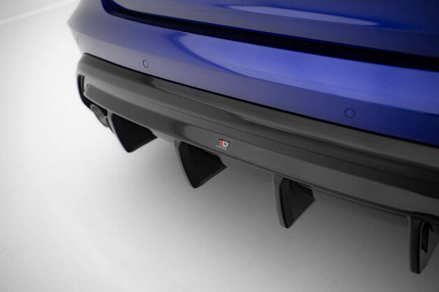 Heck Ansatz Diffusor für Audi S3 Limousine 8Y Facelift   Maxton Design
