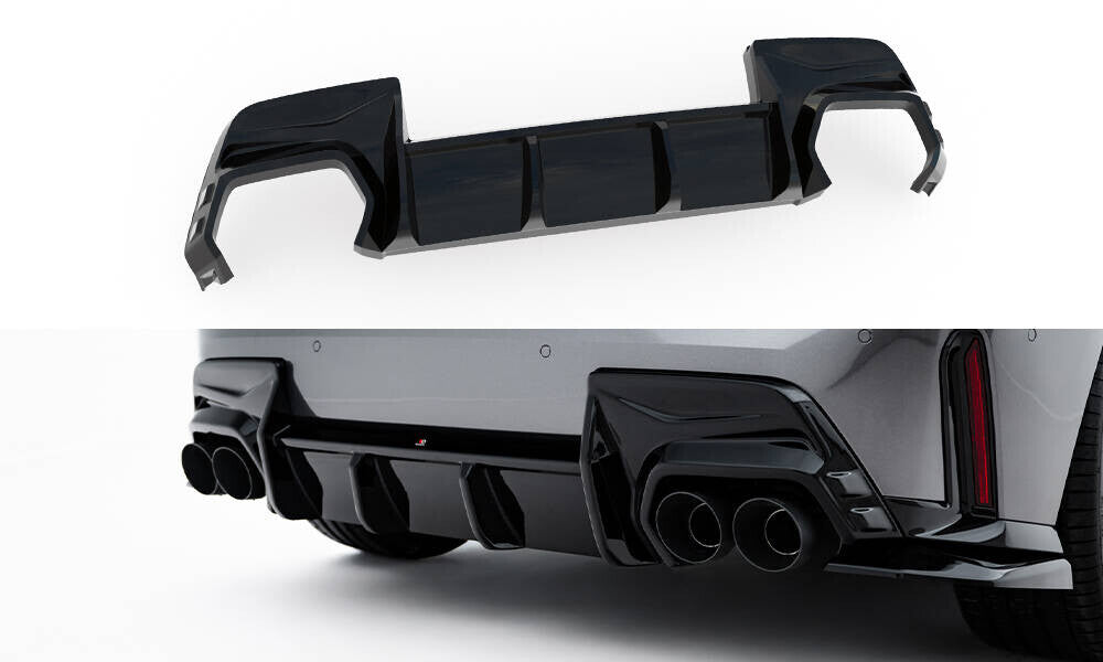 Heck Ansatz Diffusor für BMW M135i F70   Maxton Design