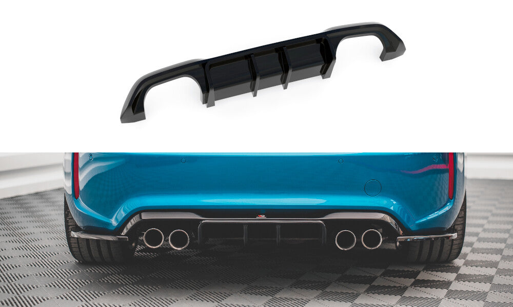 Heck Ansatz Diffusor für BMW M2 F87   Maxton Design