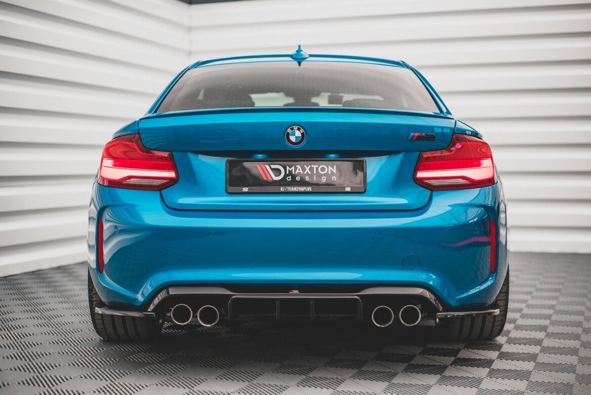 Heck Ansatz Diffusor für BMW M2 F87   Maxton Design