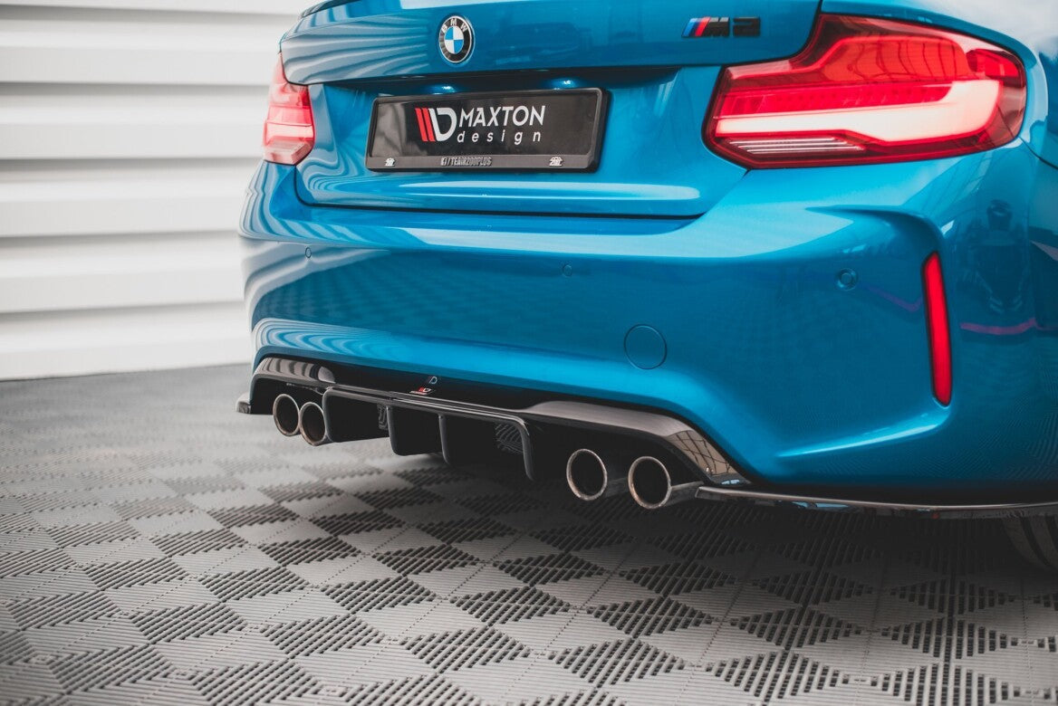 Heck Ansatz Diffusor für BMW M2 F87   Maxton Design