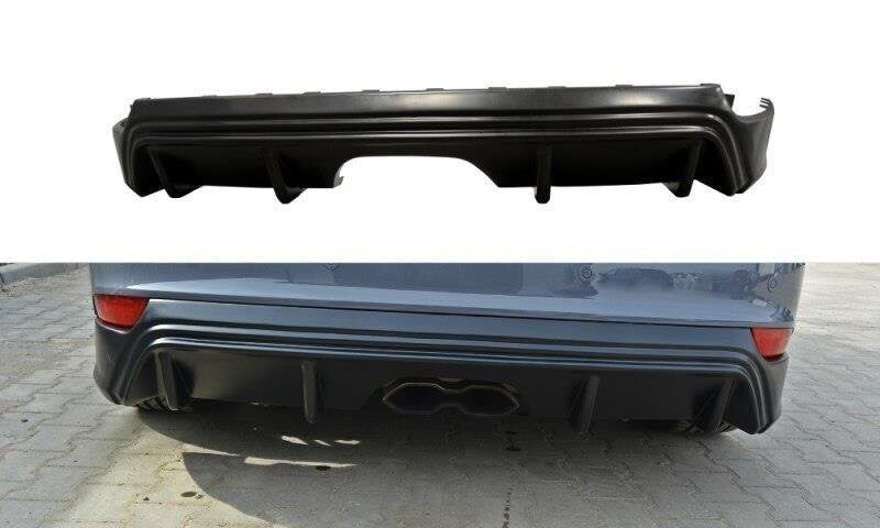 Heck Ansatz Diffusor für FOCUS ST MK3 FL RS-LOOK   Maxton Design