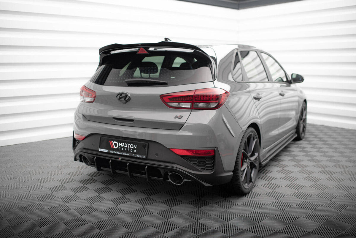 Heck Ansatz Diffusor für Hyundai I30N Hatchback Facelift   Maxton Design