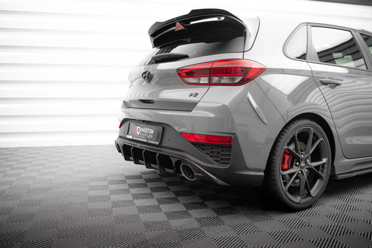 Heck Ansatz Diffusor für Hyundai I30N Hatchback Facelift   Maxton Design