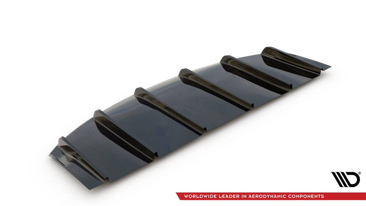 Heck Ansatz Diffusor für Tesla Model S FL   Maxton Design