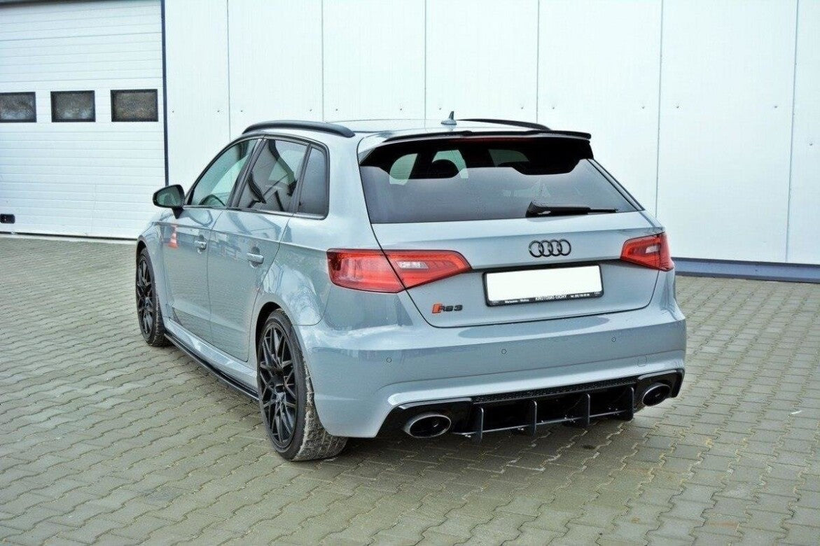 Heck Ansatz Diffusor Heckschürze für Audi RS3 8V SPORTBACK   Maxton Design