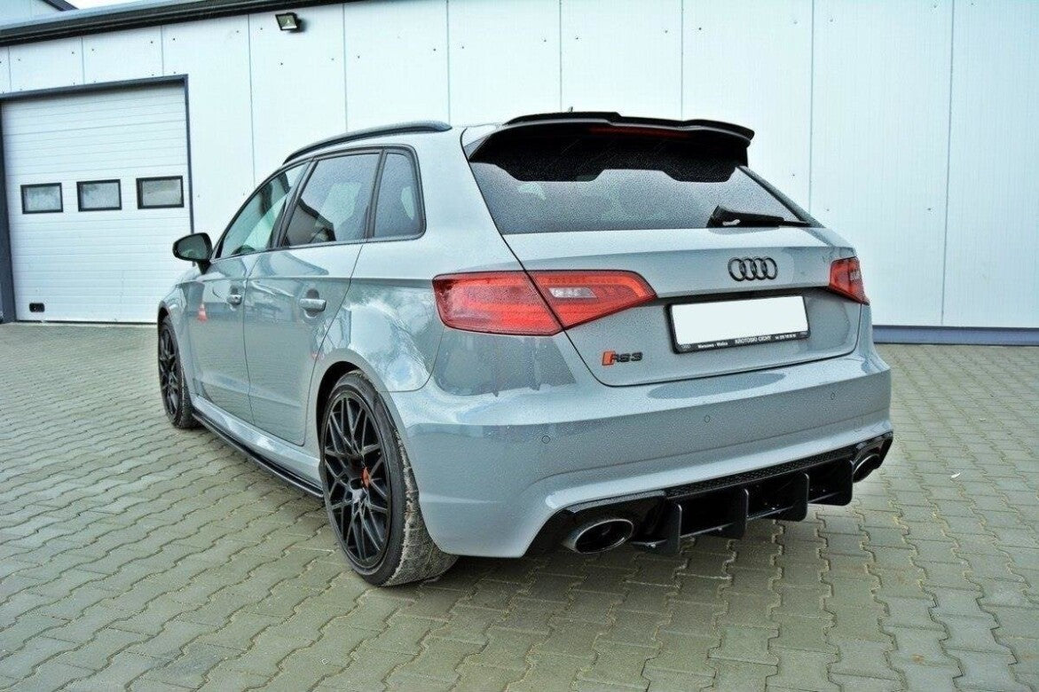 Heck Ansatz Diffusor Heckschürze für Audi RS3 8V SPORTBACK   Maxton Design