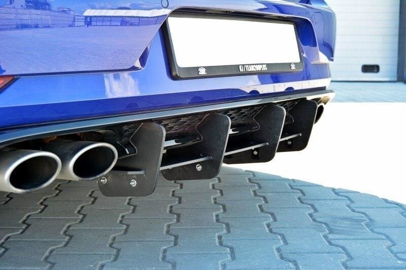 Heck Ansatz Diffusor Heckschürze für VW GOLF 7 R FL   Maxton Design