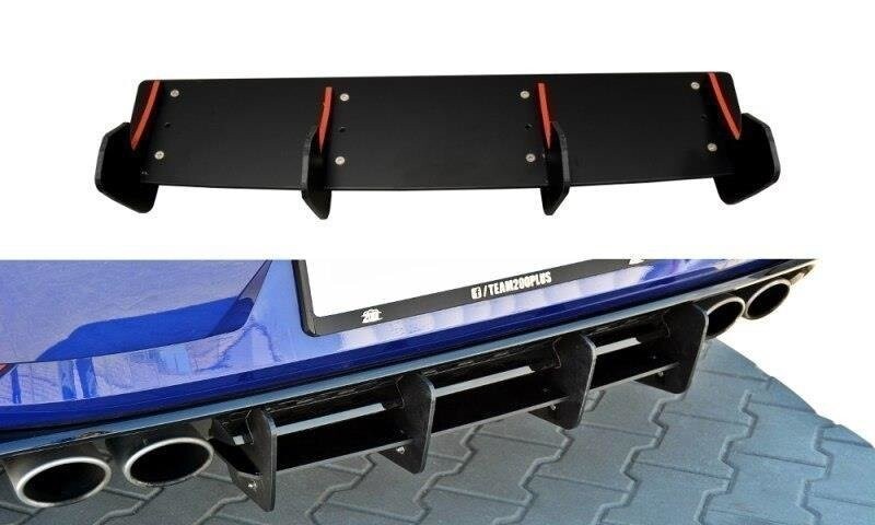 Heck Ansatz Diffusor Heckschürze für VW GOLF 7 R FL   Maxton Design