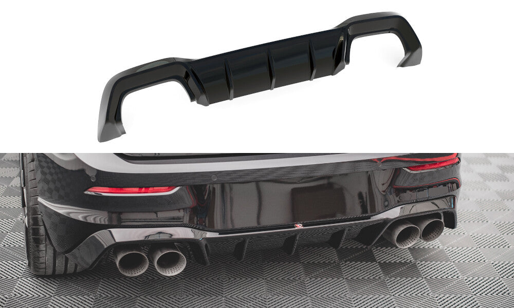 Heck Ansatz Diffusor V.1 für VW Golf R Mk8   Maxton Design