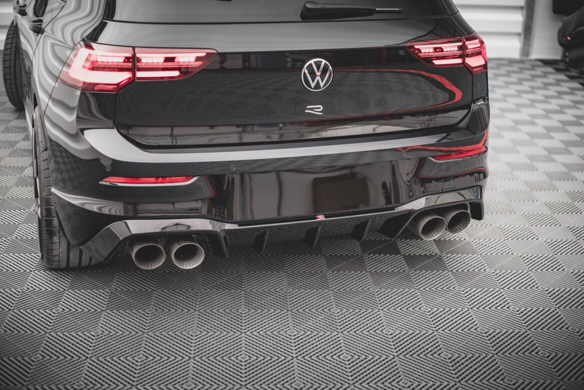 Heck Ansatz Diffusor V.1 für VW Golf R Mk8   Maxton Design
