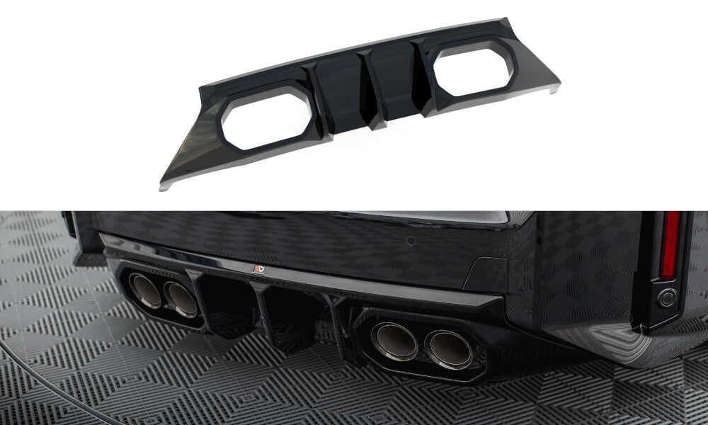 Heck Ansatz Diffusor V.2 für BMW M2 G87   Maxton Design