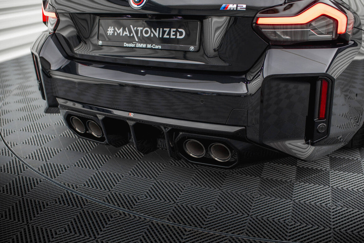 Heck Ansatz Diffusor V.2 für BMW M2 G87   Maxton Design