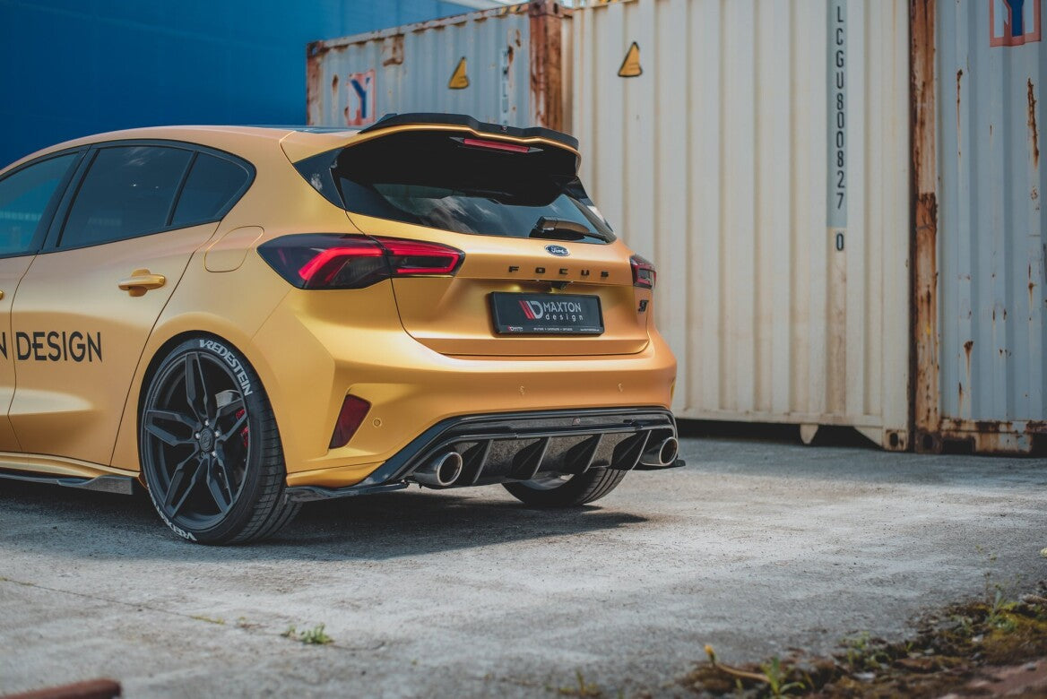 Heck Ansatz Diffusor V.3 für Ford Focus ST Mk4   Maxton Design