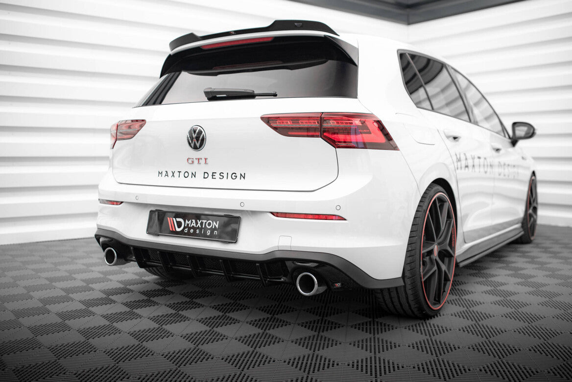 Heck Ansatz Diffusor V.3 für Volkswagen Golf GTI Mk8   Maxton Design