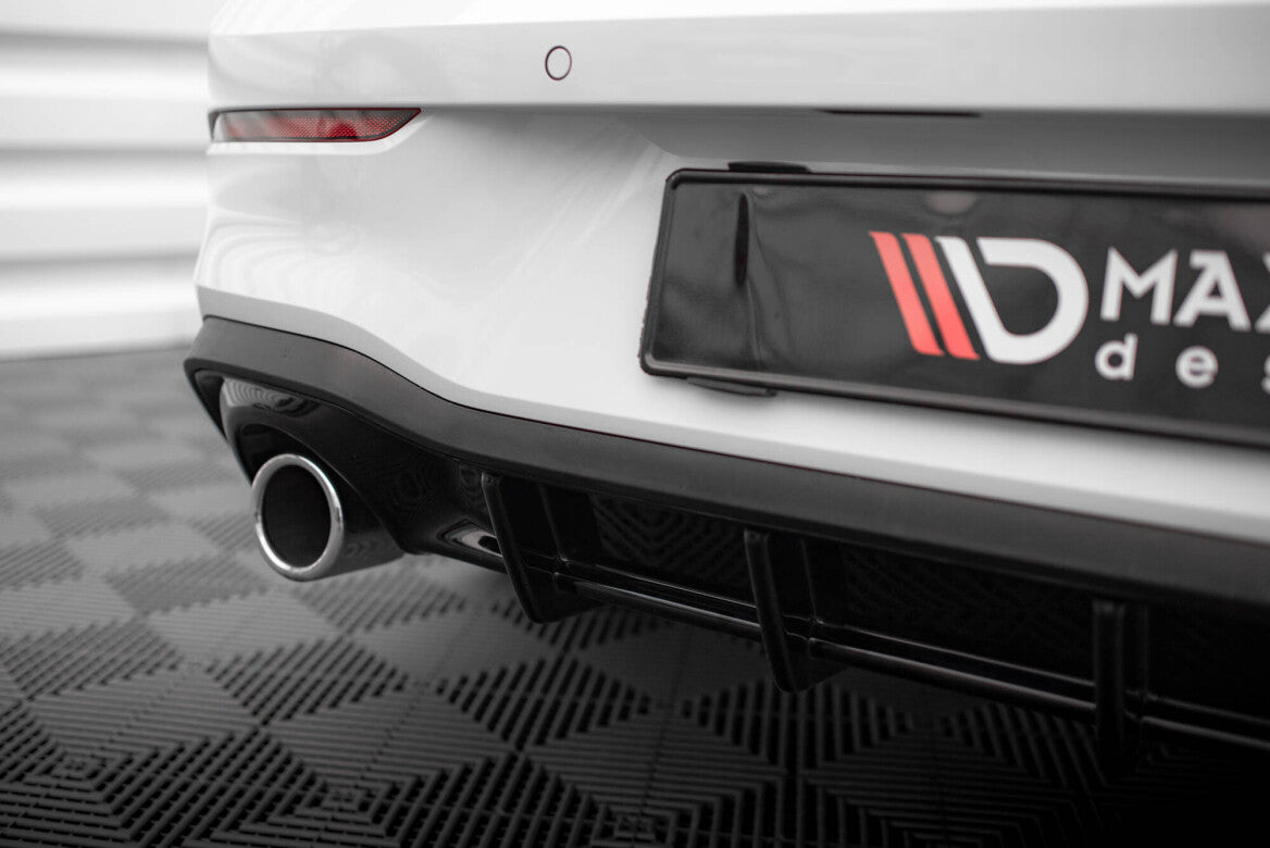 Heck Ansatz Diffusor V.3 für Volkswagen Golf GTI Mk8   Maxton Design