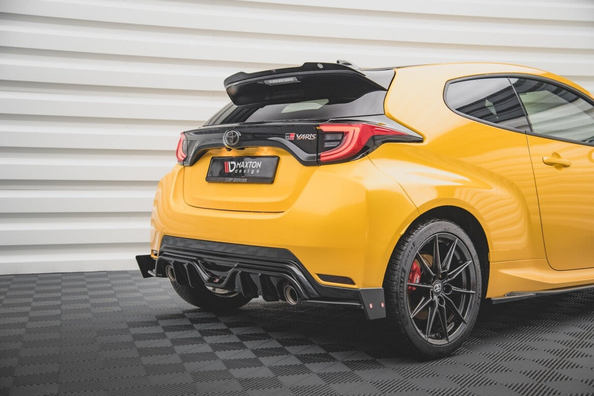 Heck Ansatz Flaps Diffusor +Flaps V.4 für Toyota GR Yaris   Maxton Design