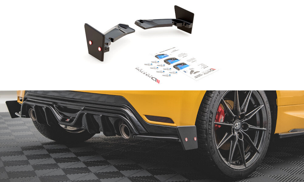 Heck Ansatz Flaps Diffusor +Flaps V.4 für Toyota GR Yaris   Maxton Design