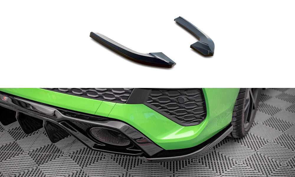 Heck Ansatz Flaps Diffusor für Audi RS3 Limousine 8Y   Maxton Design