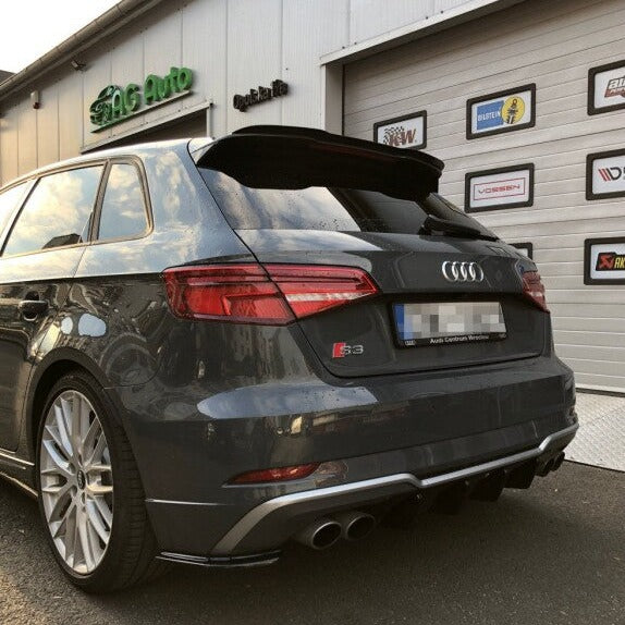 Heck Ansatz Flaps Diffusor für AUDI S3 8V FL   Maxton Design