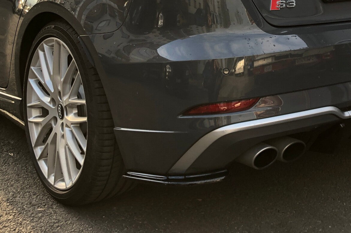 Heck Ansatz Flaps Diffusor für AUDI S3 8V FL   Maxton Design