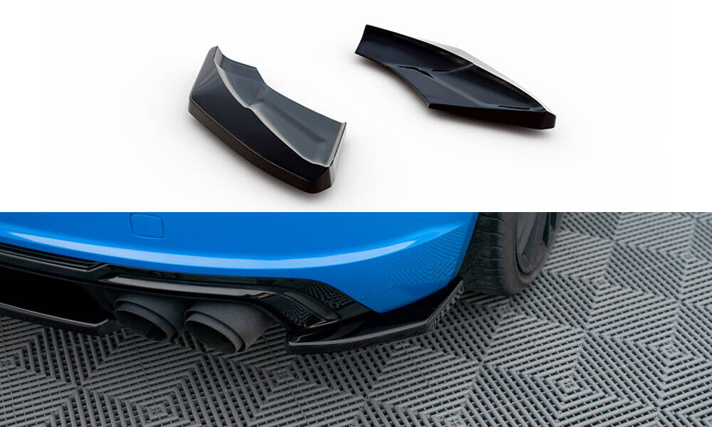 Heck Ansatz Flaps Diffusor für Audi TT S 8S FL   Maxton Design