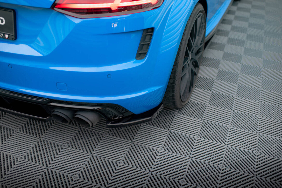 Heck Ansatz Flaps Diffusor für Audi TT S 8S FL   Maxton Design