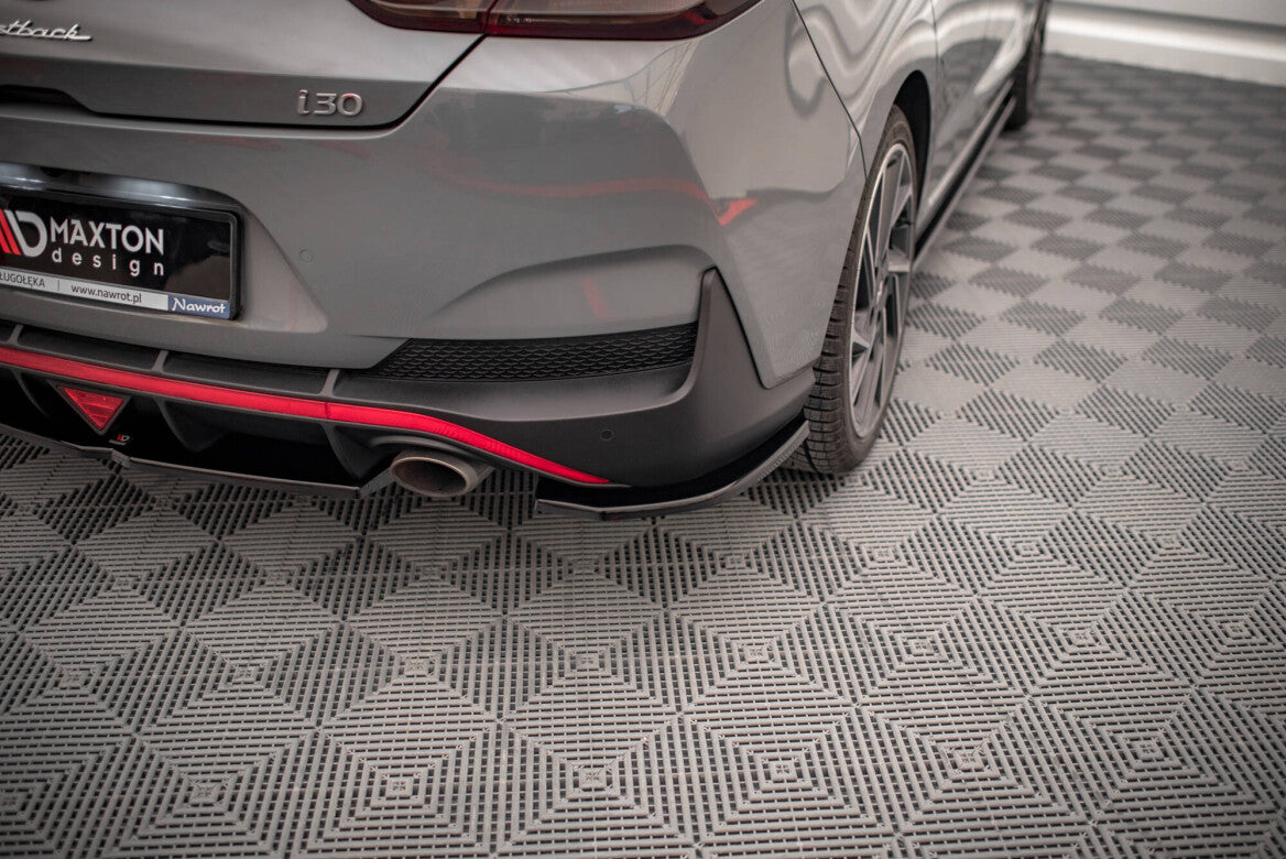 Heck Ansatz Flaps Diffusor für Hyundai I30 Fastback N-Line FL   Maxton Design
