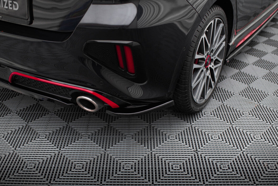 Heck Ansatz Flaps Diffusor für Kia Ceed GT Facelift   Maxton Design