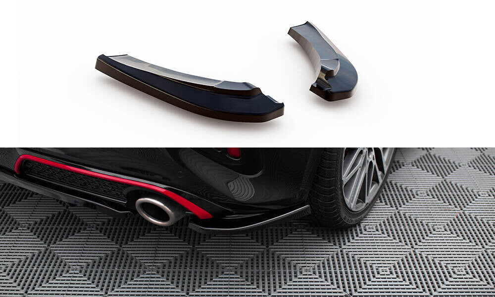 Heck Ansatz Flaps Diffusor für Kia Ceed GT Facelift   Maxton Design