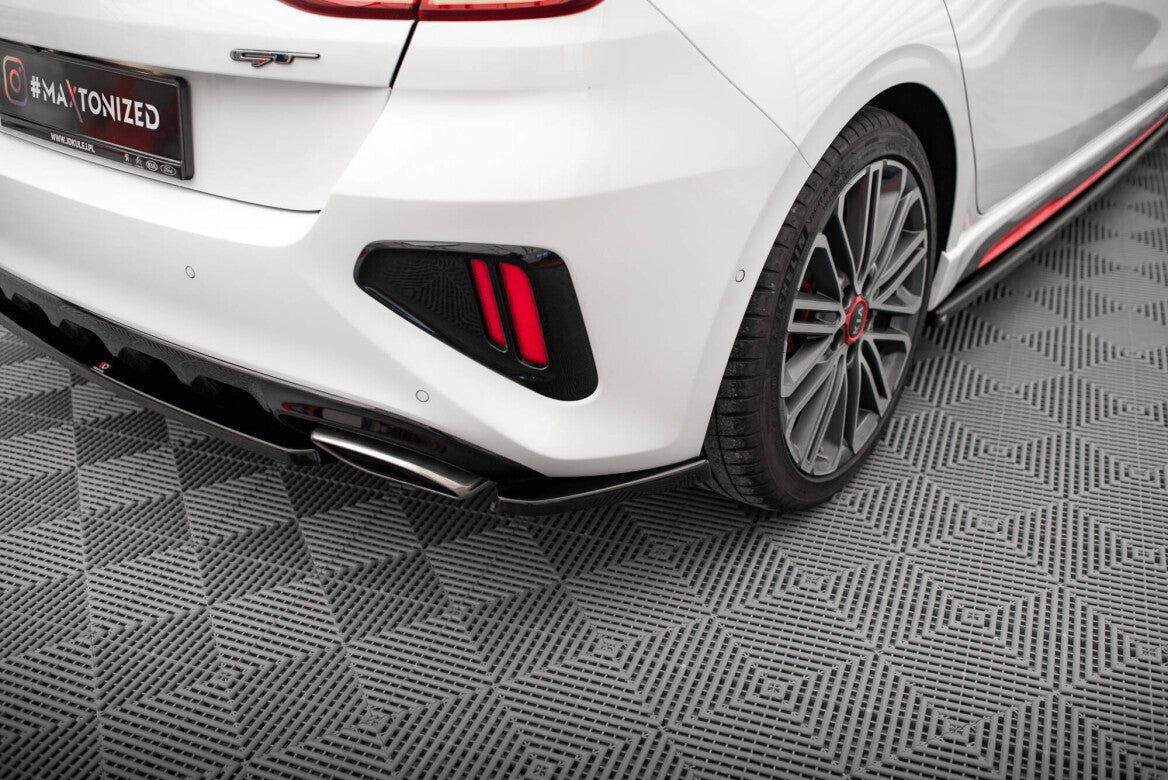 Heck Ansatz Flaps Diffusor für Kia Ceed GT   Maxton Design