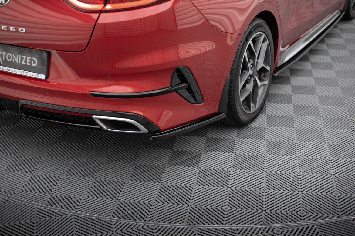 Heck Ansatz Flaps Diffusor für Kia ProCeed GT Mk3   Maxton Design