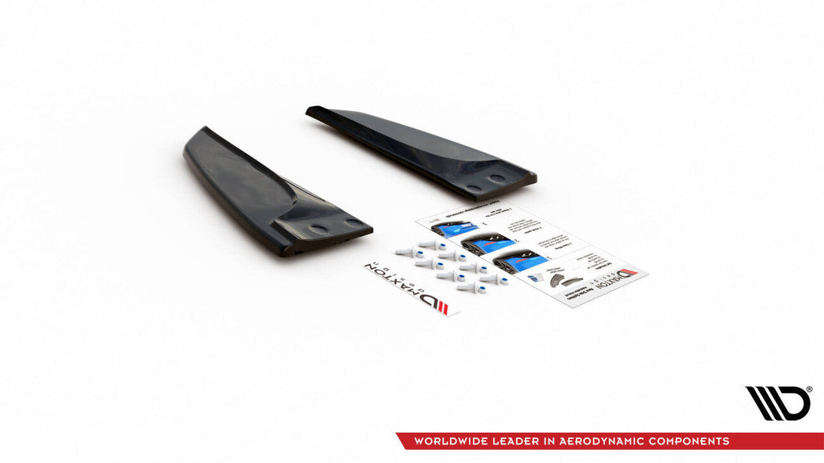 Heck Ansatz Flaps Diffusor für Tesla Model S FL   Maxton Design