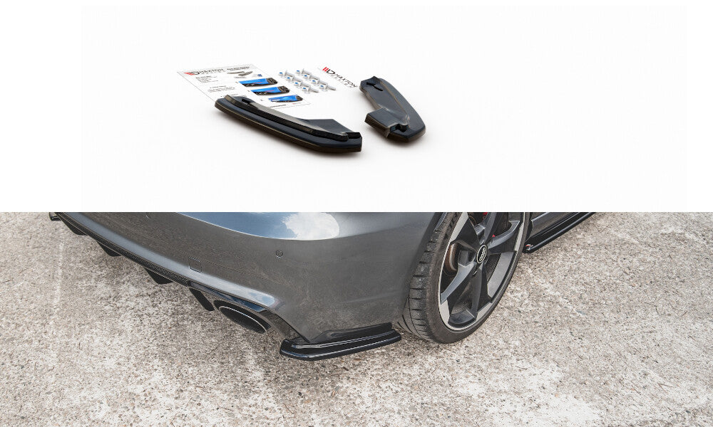 Heck Ansatz Flaps Diffusor V.1 für Audi RS3 8V Sportback   Maxton Design
