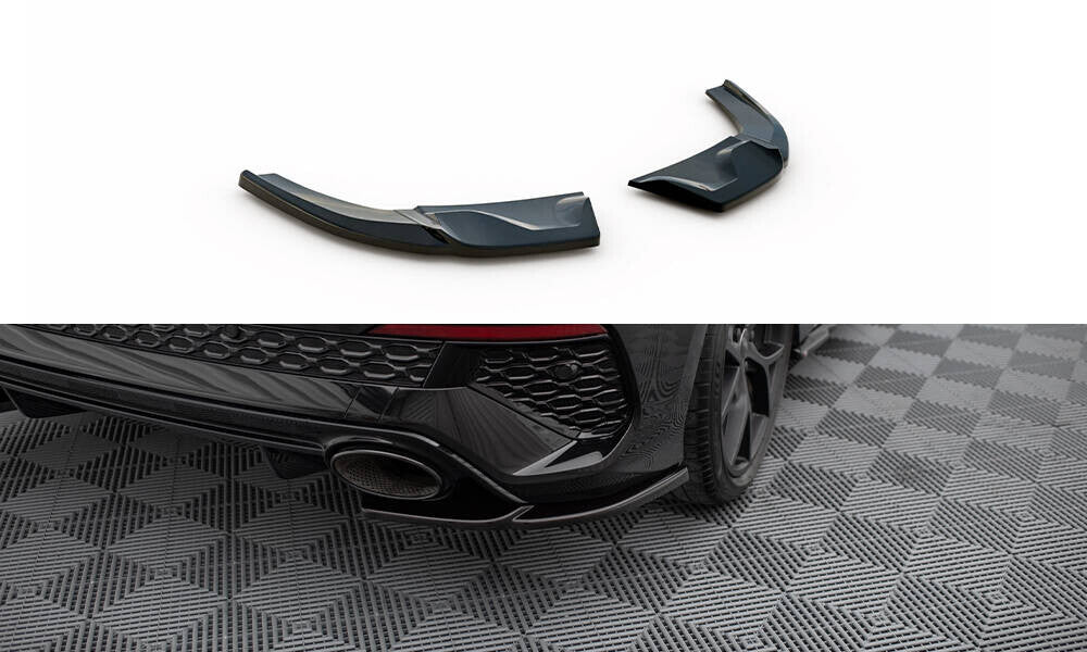 Heck Ansatz Flaps Diffusor V.1 für Audi RS3 Sportback 8Y   Maxton Design